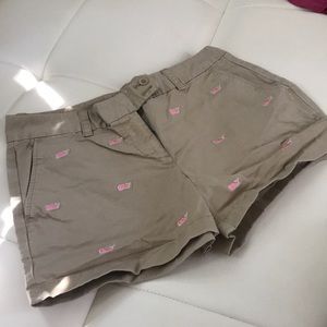 Vineyard Vines Khaki Whale Shorts